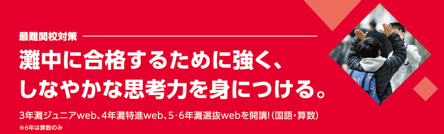 最難関対策、灘中に合格するために